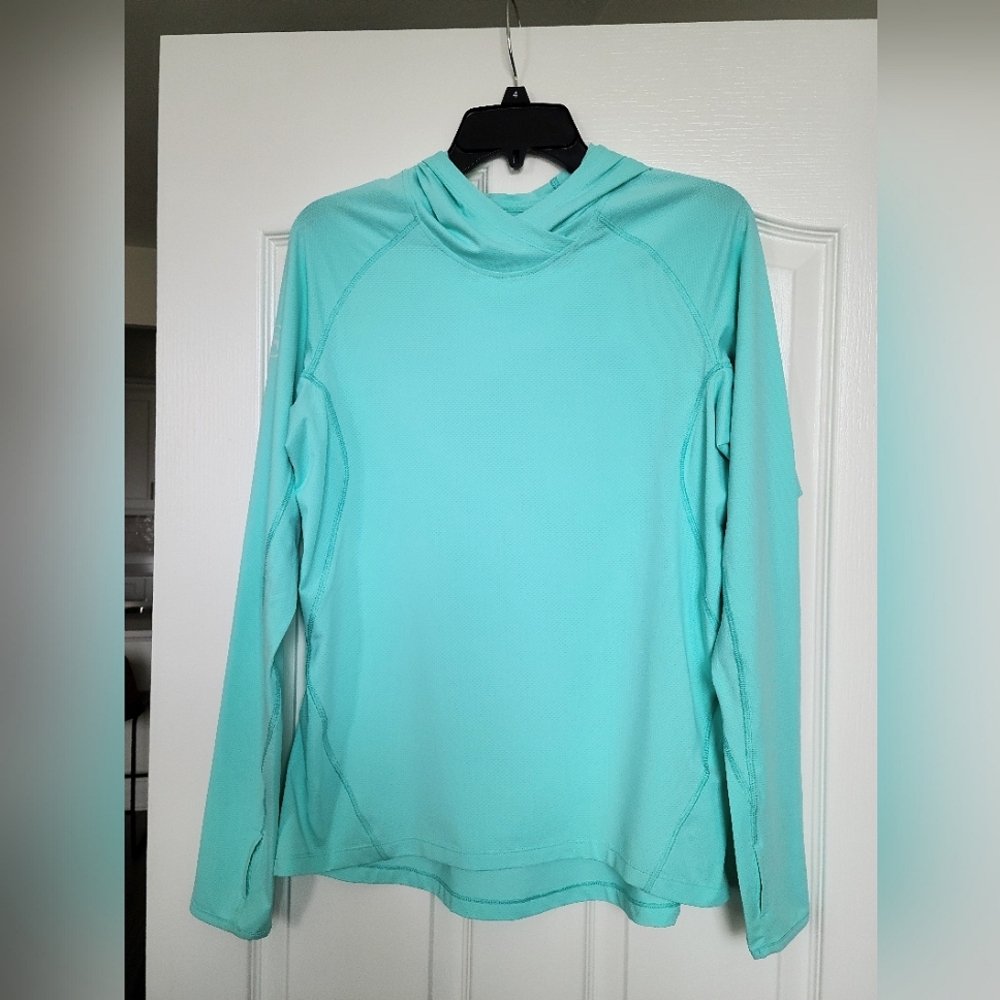 Women's Aqua Hoodie Size Medium